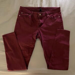 Gap Red Skinny Jeans